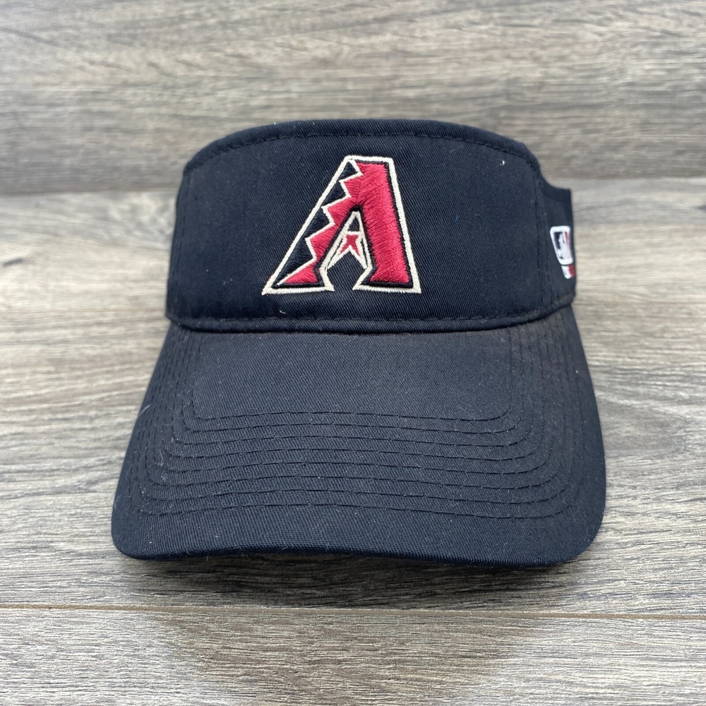 Arizona Diamondbacks MLB Team Baseball Adjustable Strap Visor Size One Black